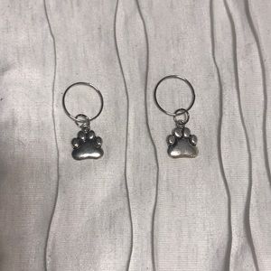 💜 Three for 20 💜 2 matching best friends dog paws key chains